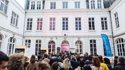 L'inauguration de l'Institut pour la photographie de Lille, le 11 octobre 2019 (photo © Julien Pitinome)