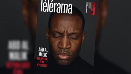 La une de "T&eacute;l&eacute;rama" du 21 au 27 f&eacute;vrier 2015, consacr&eacute;e &agrave; Abd Al Malik. (TELERAMA / FRANCETV INFO)