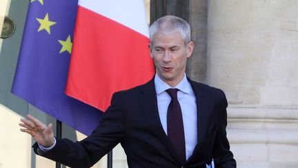 Le ministre de la Culture Franck Riester le 14 novembre 2018.
 (Ludovic MARIN / AFP )