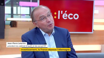 Invité de Jean-Paul Chapel dans ":l'éco", Jean-Pierre Letartre, Président du cabinet d'audit et de conseil EY France, est venu présenter le baromètre de l'attractivité de la France 2019.