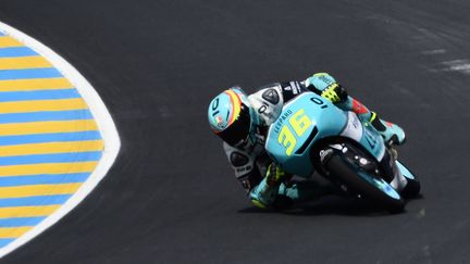 L'Espagnol Joan Mir (Honda) (GUILLAUME SOUVANT / AFP)