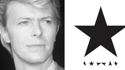 

David Bowie à Cannes en 1983 et la pochette de son ultime album "Blackstar", &nbsp;paru le 8 janvier 2016, deux jours avant sa mort.

 (SIPA / SONY)