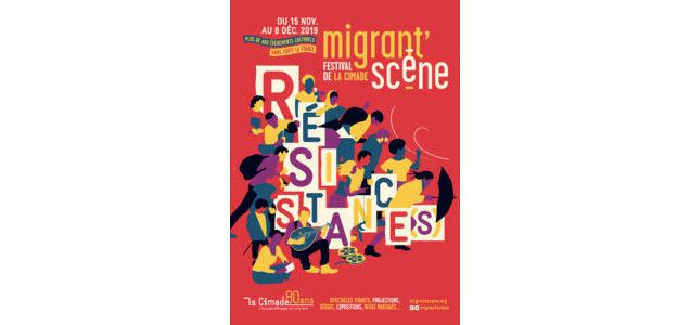 Affiche de Migrants'scène 2019 (Cimade)