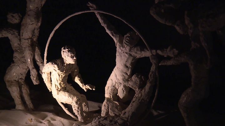 Sculptures d'Emilie Tolot (France 3 Aura)