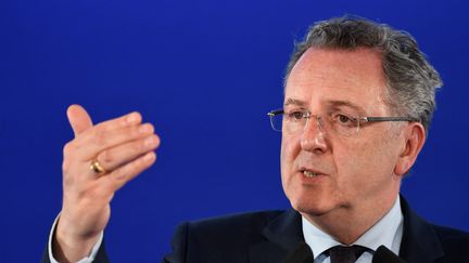 Le secrétaire général du parti En marche !, Richard Ferrand, le 11 mai 2017 à Paris. (ERIC FEFERBERG / AFP)