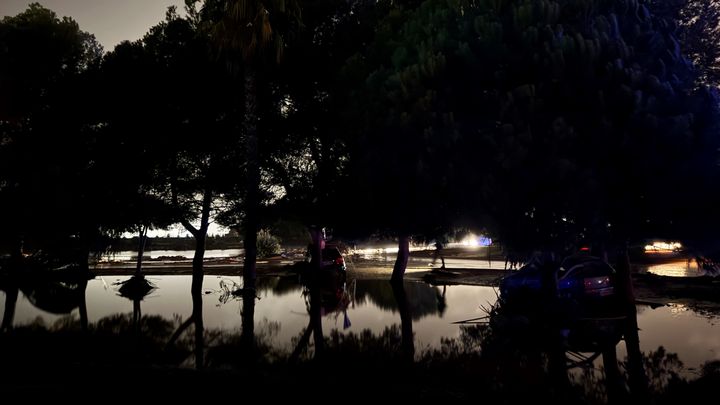 A Paiporta, dans la région de Valence, les dégâts des inondations sont très importants. (WILLIAM DE LESSEUX / RADIO FRANCE)