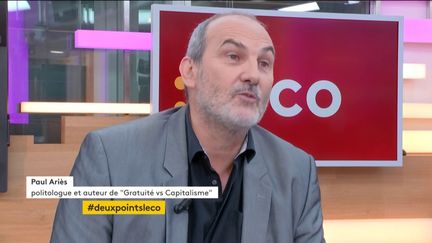 Invité de Stéphane Dépinoy dans ":l'éco", Paul Ariès, essayiste et politologue, est venu présenter son nouvel ouvrage "Gratuité versus Capitalisme".