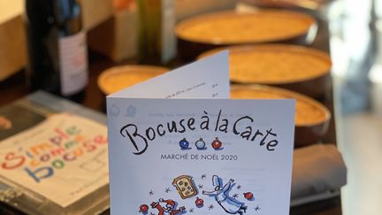 Le marché de Noël à Collonges pour emporter la magie Bocuse à la maison. (MAISON BOCUSE)