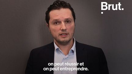 VIDEO. Sans argent, sans réseau et sans diplôme, il crée son entreprise. (BRUT)