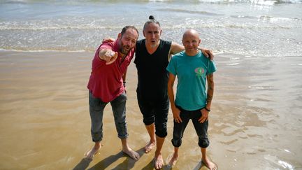 Le groupe Tryo aux Sables d'Olonne (Vendée) le 17 septembre 2021 (FRANCK DUBRAY / MAXPPP)