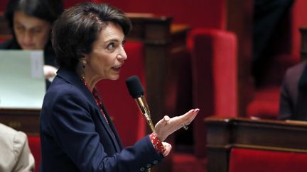 La ministre de la Sant&eacute;, Marisol Touraine, le 21 novembre 2012 &agrave; l'Assembl&eacute;e nationale. (PATRICK KOVARIK / AFP)