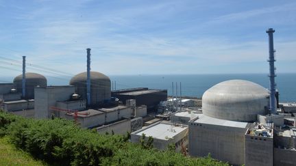 La centrale nucléaire de Flamanville (Manche), le 30 mai 2017. (MAXPPP)