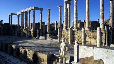 La scène du théâtre de Leptis Magna, en Libye (IMA / MEUNIER)