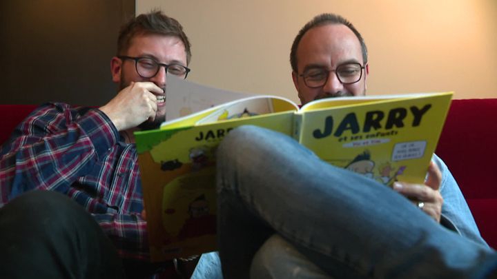 Julien Osty et Jarry&nbsp; (S.Agostini / France Télévisions)