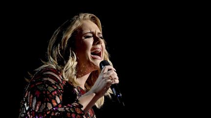 Adèle chante "Hello" le 12 février 2017 aux Grammys
 (Matt Sayles/AP/SIPA)