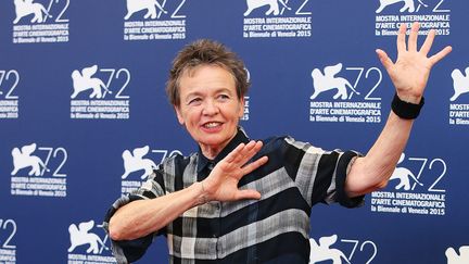 La musicienne et artiiste expérimentale Laurie Anderson à la Mostra de Venise le 9 septembre 2015
 (Stephen Richie / Update Images Press / MaxPPP)