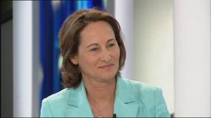 Ségolène Royal invitée du journal de 20h sur France 2 (France 2)