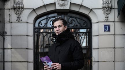 L'ancien conseiller en communication de François Hollande et ex-candidat à la mairie de Paris Gaspard Gantzer, le 7 février 2020.&nbsp; (PHILIPPE LOPEZ / AFP)