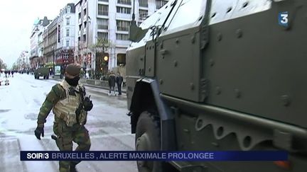 Bruxelles ville morte, alerte maximale maintenue pour lundi