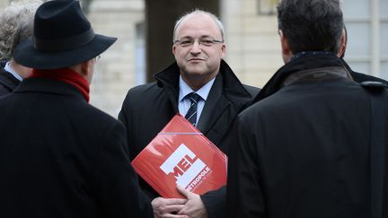 Le président de la Métropole Européenne de Lille Damien Castelain a jugé la décision du CNOSF "incompréhensible" (STEPHANE DE SAKUTIN / AFP)