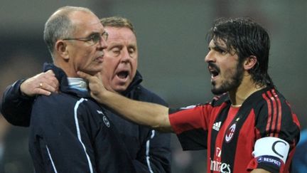 Gennaro Gattuso à l'époque où il évoluait sous le maillot du Milan AC. 