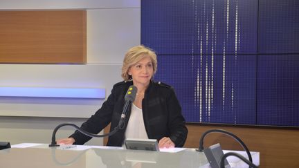 Valérie Pécresse - présidente (LR) de la région Île-de-France. (JEAN-CHRISTOPHE BOURDILLAT / RADIO FRANCE)