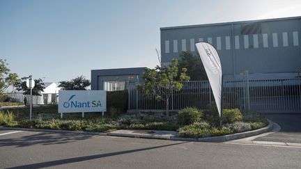 Vue générale des locaux de la société NantSA&nbsp;au Cap, en Afrique du Sud, le 19 janvier 2022. (GIANLUIGI GUERCIA / POOL)