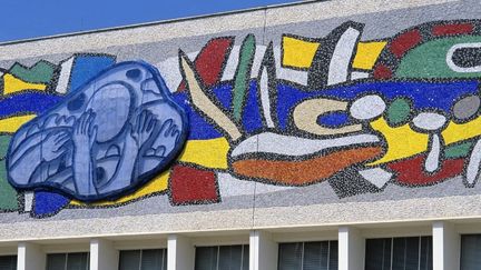 Scintillante et colorée, l'oeuvre monumentale de 400 m2 imaginée par Fernard Léger a retrouvé son éclat après un an de restauration
 (DAN SHANNON / ONLY FRANCE)