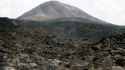 Le sommet du Vésuve, près de Naples (Italie), le 22 octobre 2023. (MARY EVANS / SIPA)