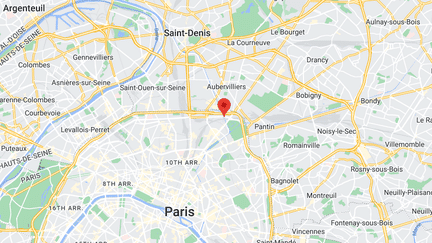 Les faits se sont déroulés entre Pantin et le 19è arrondissement de Paris. (CAPTURE D'ÉCRAN / GOOGLE MAPS)