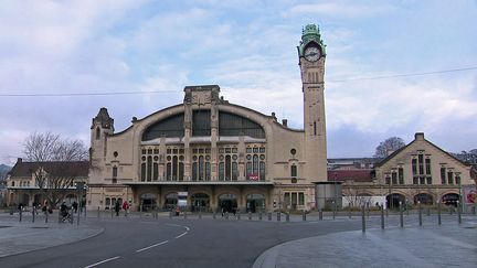 La gare de Rouen Rive-Droite de style Art nouveau tardif. (France 3 Normandie)