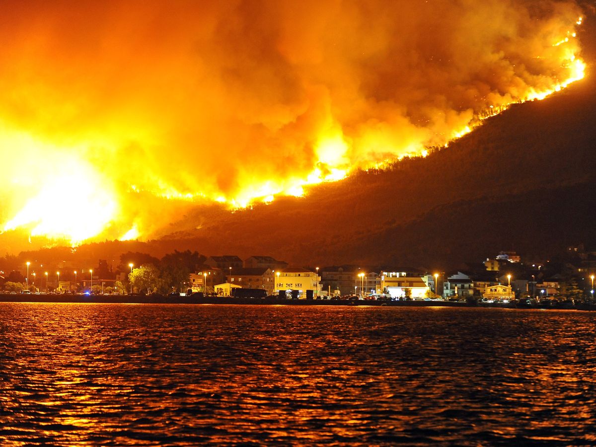 Incendies en Croatie : la région de Split ravagée