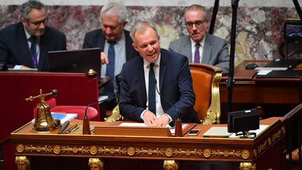 Le président de l'Assemblée nationale François de Rugy, le 4 juillet 2017 dans l'hémicycle. (FRANCOIS PAULETTO / CITIZENSIDE / AFP)