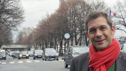 Romain Puèrtolas va voir son premier roman, "L'extraordinaire voyage du fakir...", grand succès en librairie, porté à l'écran par Marjane Satrapi.
 (Daniel Fouray / Ouest France / PHOTOPQR / MAXPPP)