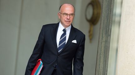 Le ministre de l'Int&eacute;rieur, Bernard Cazeneuve, &agrave; l'Elys&eacute;e, le 16 juillet 2014.&nbsp; (NIVIERE / SIPA)