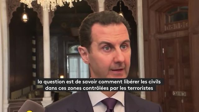 Bachar Al-Assad : "Toutes les guerres sont mauvaises, c'est parfois le prix à payer"