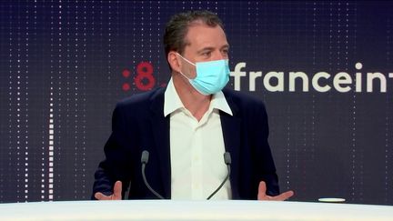 Rémi Salomon, invité du "8h30 franceinfo", vendredi 12 novembre. (FRANCEINFO / RADIOFRANCE)