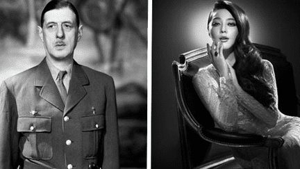 Le général de Gaulle et Fan Bing Bing
 (DR)