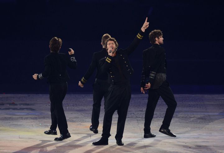 Le groupe Take That
 (CARL DE SOUZA / AFP)