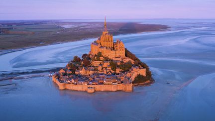 Le Mont Sant Michel le 30 mars 2021. (RIVRIN MATHIEU / HEMIS.FR / HEMIS.FR)