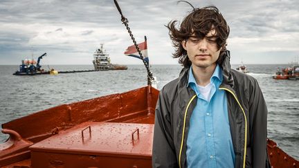 Boyan Slat,&nbsp;23 ans, à l'origine du projet Ocean Cleanup. (REMKO DE WAAL / ANP)