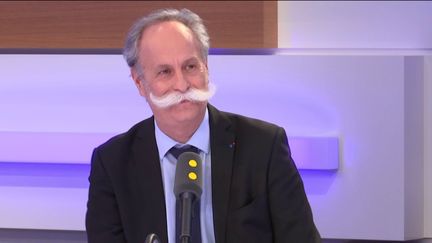 Bernard Stalter, président de CMA France, le 19 mars 2019 sur franceinfo. (FRANCEINFO / RADIOFRANCE)