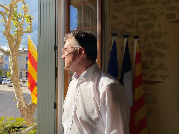 Le maire de Sénas, Philippe Ginoux. (BORIS LOUMAGNE)