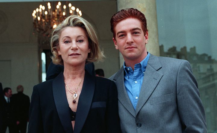 Sheila et son fils Ludovic en 1998.
 (JL Macault/MAXPPP)