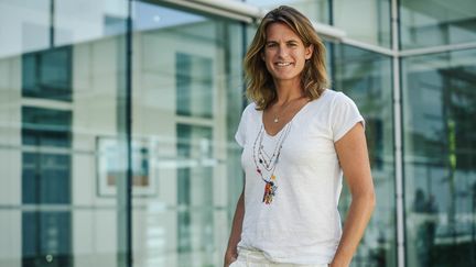 Amélie Mauresmo est la nouvelle directrice du tournoi de Roland-Garros. (LUCAS BARIOULET / AFP)