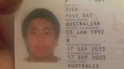 Capture d'écran montrant le passeport de l'Australien Phuc Dat Bich, publiée, le 28 janvier 2015, sur Facebook. (PHUC DAT BICH / FACEBOOK)