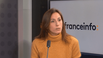 Lucie Basch, co-fondatrice de To Good To Go, le 22 novembre 2024. (FRANCEINFO / RADIO FRANCE)