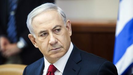 &nbsp; ("Nous sommes au coeur d'une vague terroriste contre Jérusalem", a dit Benjamin Netanyahu © Reuters-)