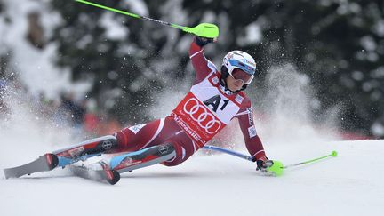 Henrik  Kristoffersen. (SAMUEL KUBANI / AFP)