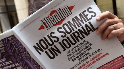 Une de LIbération du 8 février 2014
 (PIERRE ANDRIEU / AFP)